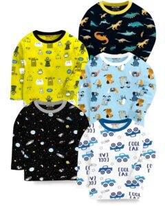 Kuchipoo Baby Girl & Baby Boy Regular Fit Cotton T-Shirt