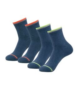 Jockey 7051 Men Compact Cotton Elastane Stretch Ankle Length Socks With StayFresh Treatment_(Pack of 2)