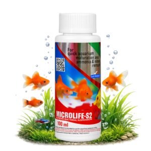Foodie Puppies Aquatic Remedies Micro Life S2-100ml | Suitable for Fresh Water & Salt Water | Liquid Bacterial Suspension/Water Conditioner