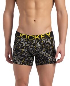 Jockey FP23 Men Super Combed Cotton Elastane Stretch Printed Trunk with Ultrasoft Waistband_(Prints May Vary)
