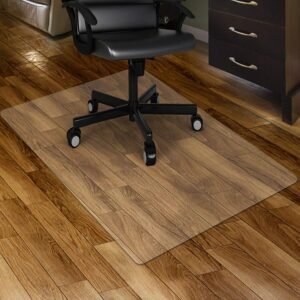 Kuyal Clear Chair mat for Hardwood Floor, 36 x 55 inches Floor Mats