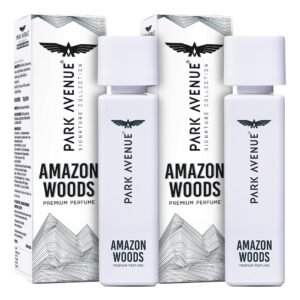 Park Avenue Voyage Signature Collection – Amazon Woods (120ml x 2) | Liquid Perfume For Men | Fresh Long-Lasting Aroma | Premium Perfume
