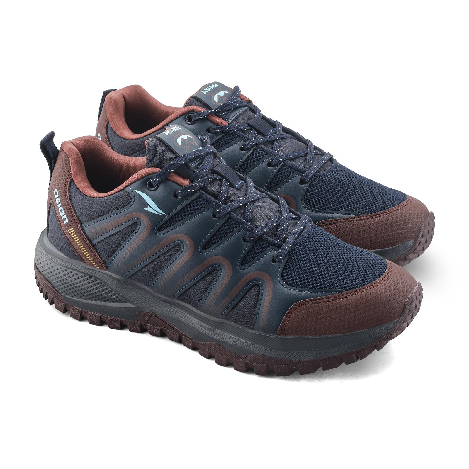 ASIAN Men’s Everest-02 Sports Trekking & Hiking,Walking Shoes with Rubber Outsole & Memory Foam Insole Lace-Up Shoes for Men’s & Boy’s