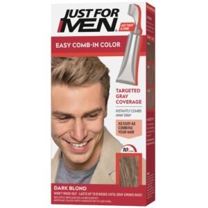 Just for Men Auto Stop Chemical Hair Dye Dark Blond and Light Brown