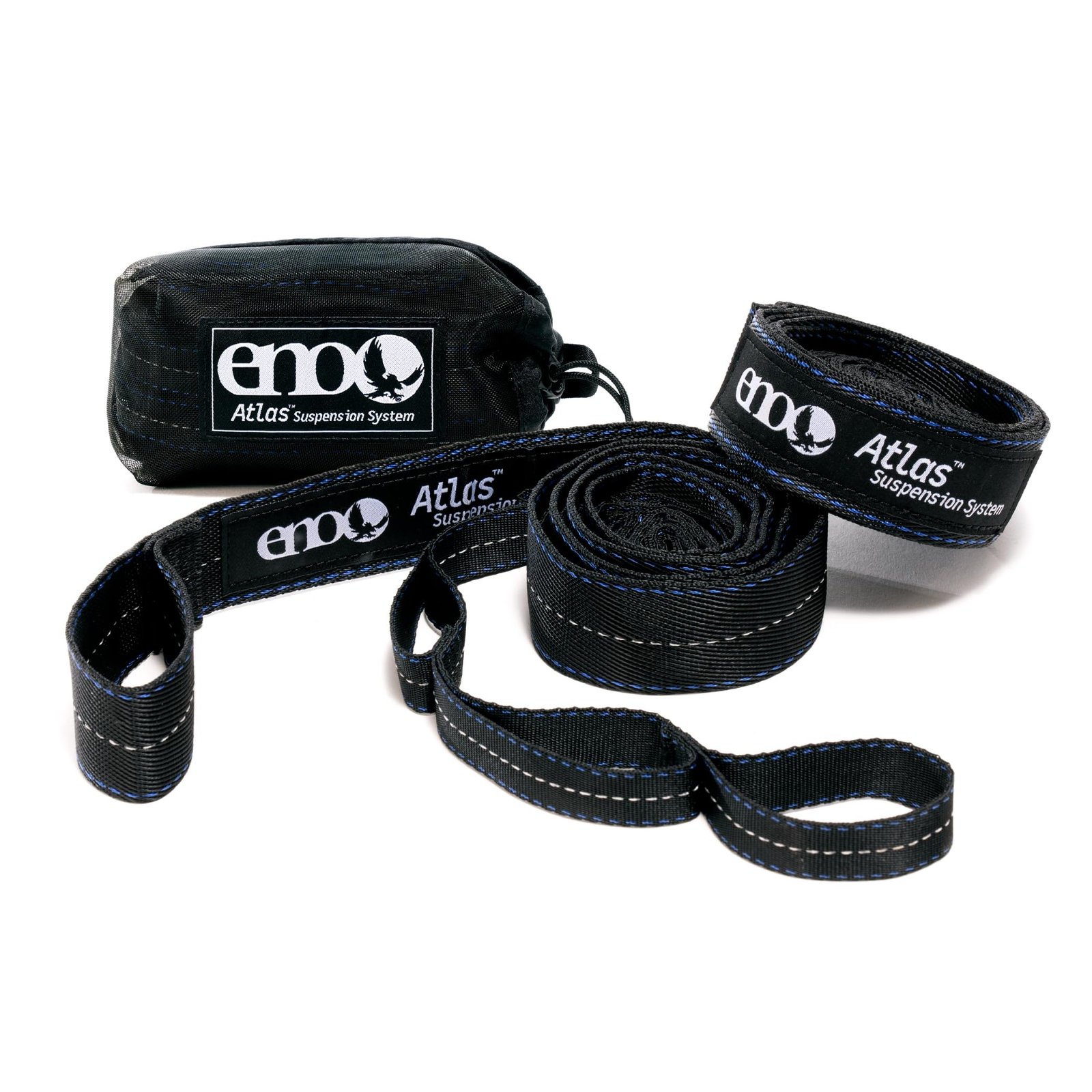 Eno Atlas Hammock Suspension System Straps Charcoal/Royal One Size