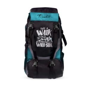 Trunkit Adventure Series Water Resistance Trekking Hiking Travel Bag with Shoe Compartment Rucksack – 55 L