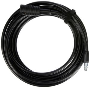 BOSCH High- Pressure Extension Hose Pipe 6m, 9.5 mm Diameter, Extension Hose Pipe, Accessory for Aquatak Pressure washers, Max Pressure 140 Bar, Push-fit Connections, Easy Attachment, 0.79kg
