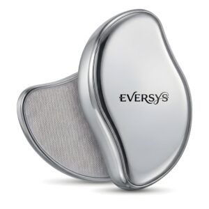 EVERSYS Crystal Hair Remover for Women & Men, Reusable Hair Removal Stone, Gentle Body Hair Removal Tool with Nano Crystal Surface for Arms, Legs, Back & Chest