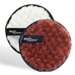 Earth Rhythm Instant Makeup Remover Pads, Deep Clean in 10 Seconds.Reusable & Eco-Friendly (Pack of 2)
