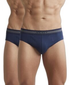 Jockey 1010 Men Super Combed Cotton Solid Brief (Pack of 2)