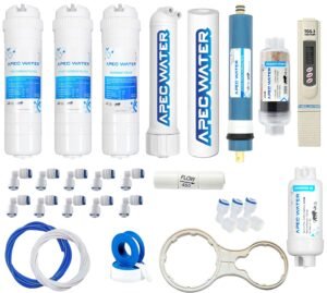 Apec Water Complete RO Service Kit with 4 in 1 Copper Filter Cartridge,Suitable For All Type of RO Water Purifier