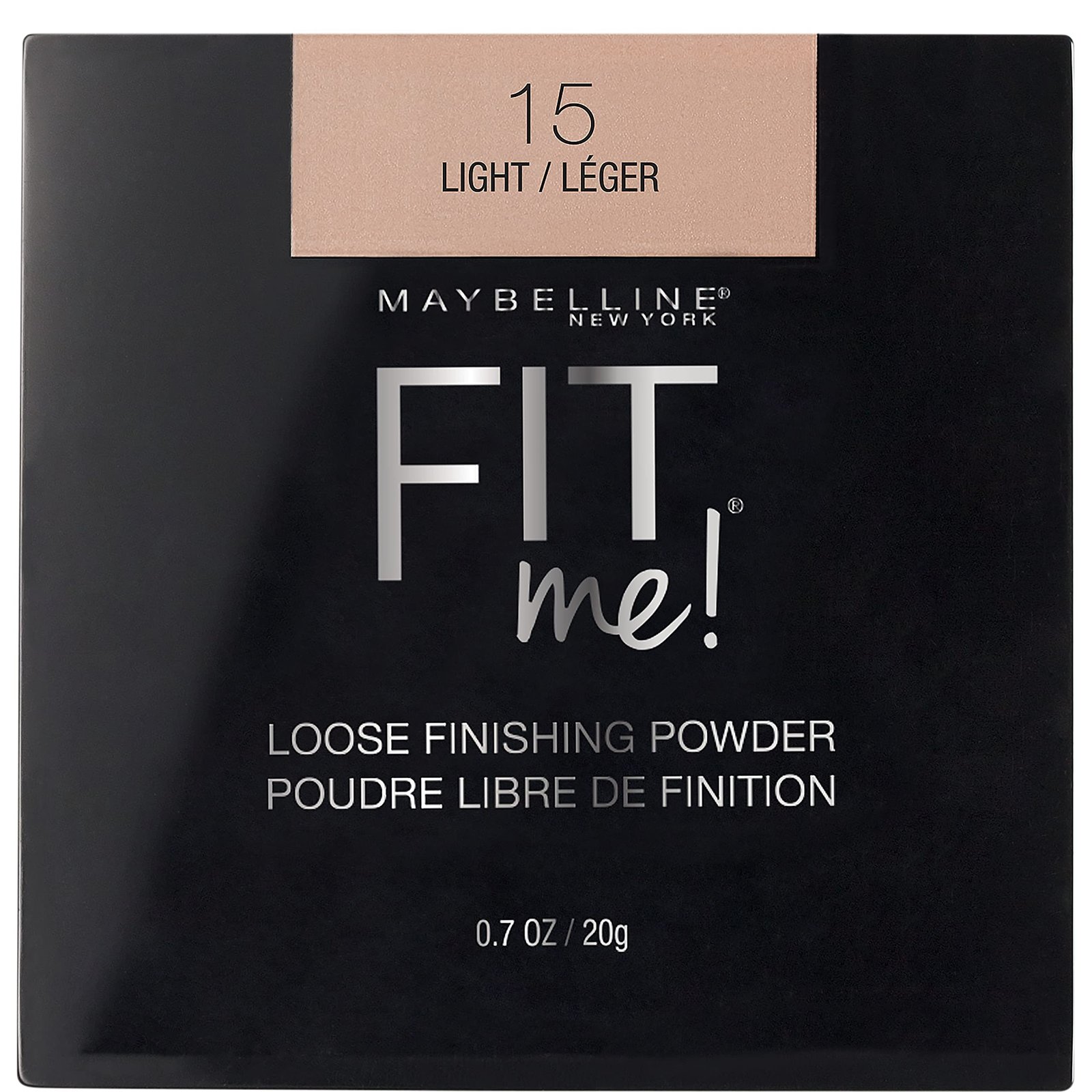 Maybelline New York Fit me Loose Finishing Powder, 15 Light