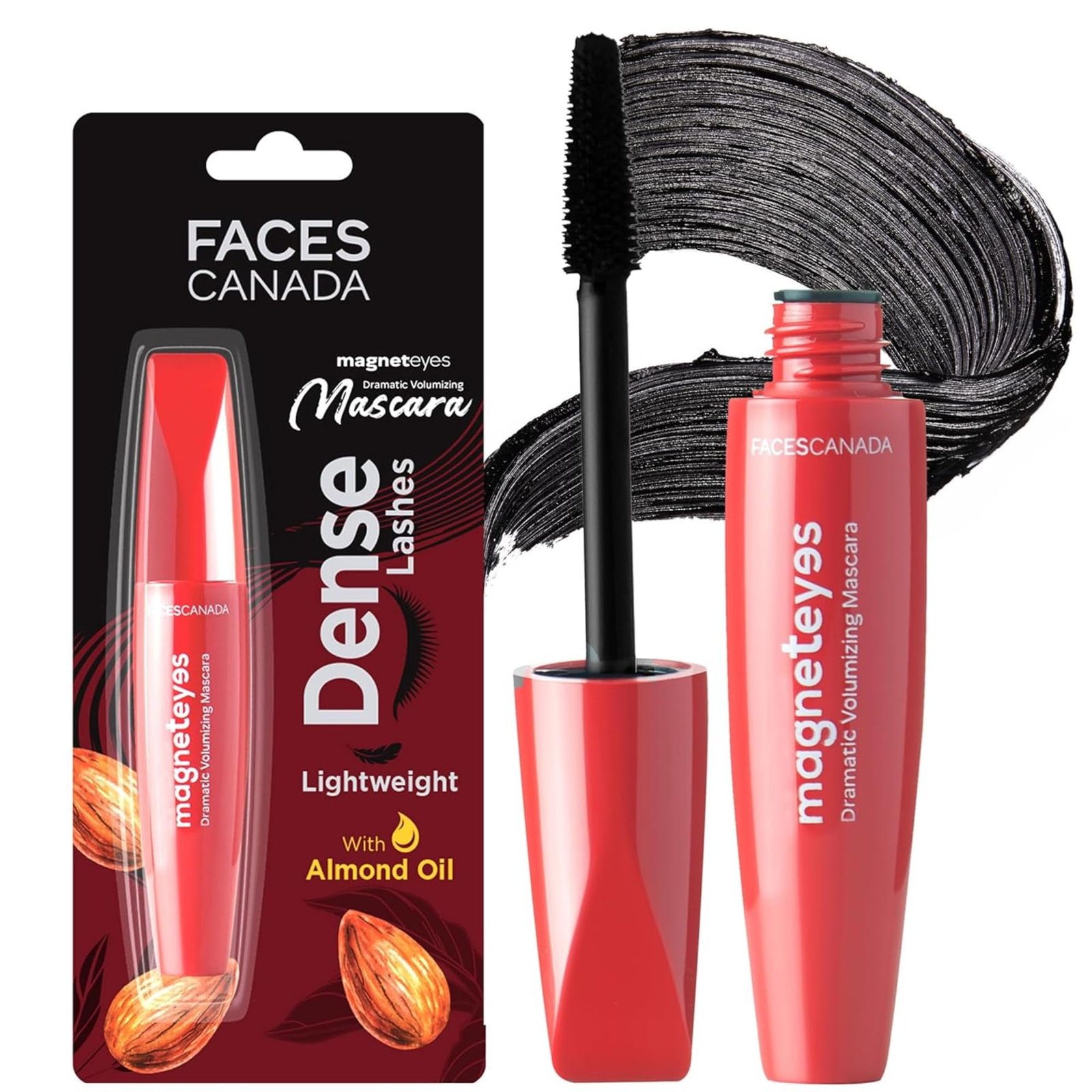 Faces Canada Magneteyes Dramatic Volumizing Mascara Black 9.5 ml (Black)