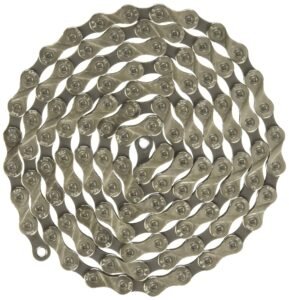 KMC X9.93 Bicycle Chain (9-Speed, 1/2 x 11/128-Inch, 116L, Silver/Black)