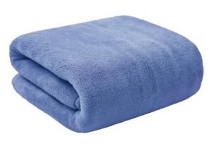 MAXOSHINE Microfiber Towels for Bath Large Size-Super Soft Coral Fleece Bathing Towel with Hook Quick Dry Super Absorbent-Bath Towel for Men and Women-70×140 cm, 350 GSM, Pack of 1
