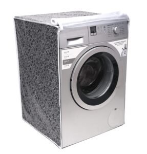 ELITE PRODUCTS Front Load Washing Machine Cover Suitable for IFB 6.5 kg, 7 kg, 7.5 kg, 8 kg & 8.5 kg | Waterproof & Dustproof Fabric | Zip Enclosure| Size 63 x 63 x 81 cm