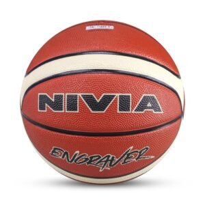 Nivia Engraver Basketball , Size : 7 , Material : Rubber , Color: Multicolor