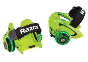 Razor Jetts DLX Heel Wheels – Neon Green – FFP