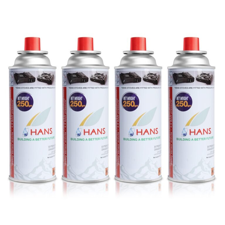 Hans Butane Gas Canister Pack of 4