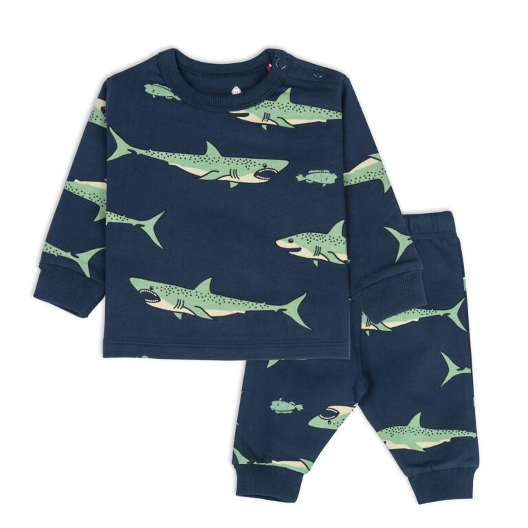 ARIEL Cotton Fleece Clothing Sets for Boys & girls – Unisex Winter Clothing sets Full Sleeve T-shirt & Pant