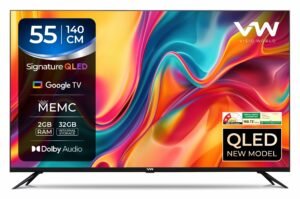 VW Visio World 140 cm (55 inches) Pro Series 4K Ultra HD Smart QLED Google TV VW55GQ2