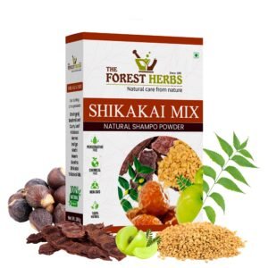 The Forest Herbs Natural Care From Nature Hair Shampoo 200G With Amla, Reetha, Shikakai, Bhringraj, Hibiscus, Neem & Methi For Hair Wash (Advanced Herbal Hair Growth Shampoo) Powder