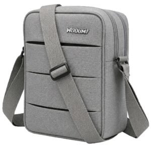 Wooum Sling Bag for Men & Women | Crossbody Shoulder Bag with Multiple Pockets, Adjustable Strap | Travel Office College Casual Daily Use Sling Bag 1 Year Warranty