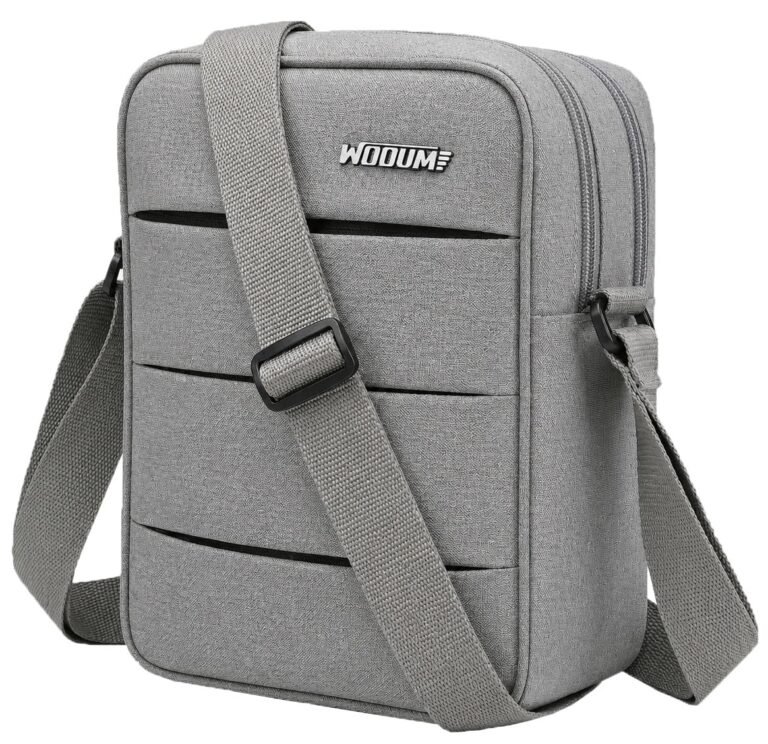 Wooum Sling Bag for Men & Women | Crossbody Shoulder Bag with Multiple Pockets, Adjustable Strap | Travel Office College Casual Daily Use Sling Bag 1 Year Warranty