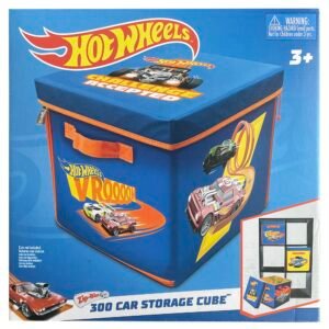 Hot Wheels ZipBin 300 Car Storage Cube
