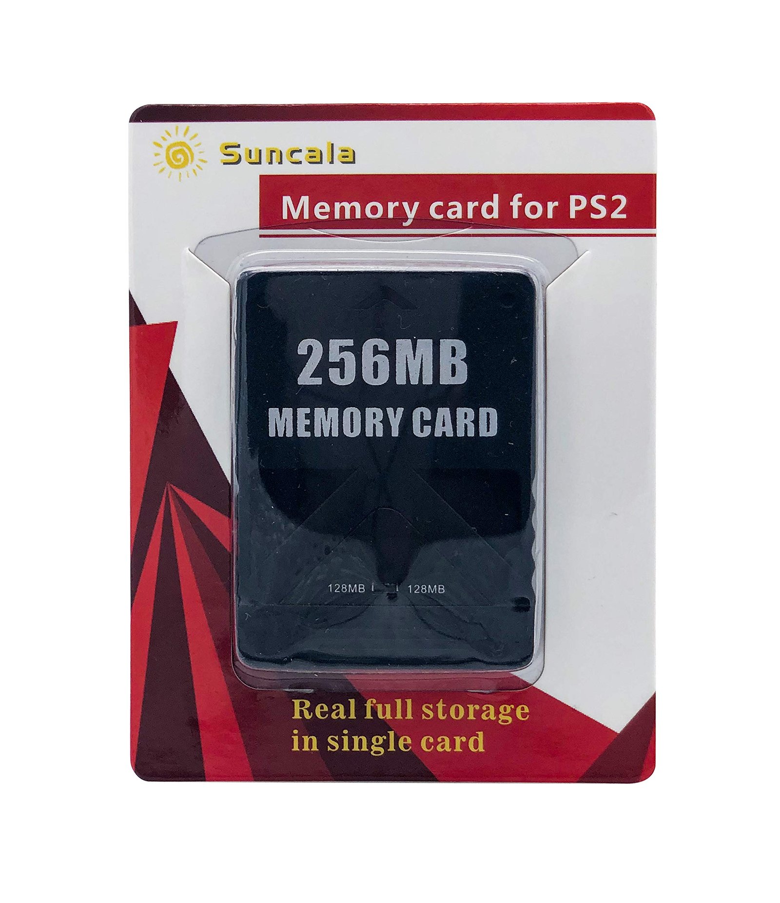 256MB Memory Card for Playstation 2, High Speed Memory Card for Sony PS2 (1 Pack)