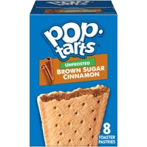 Pop Tarts Unfrosted Brown Sugar Cinnamon, 384g