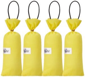 Amazon Brand – Presto! Camphor Pocket (Pack of 4) | Air Freshener for Car, Wardrobe, Office Cabin’s, Drawers, Travel Bag and Bathroom