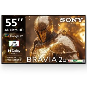 Sony 139 cm (55 inches) BRAVIA 2M2 Series 4K Ultra HD Smart LED Google TV K-55S25BM2