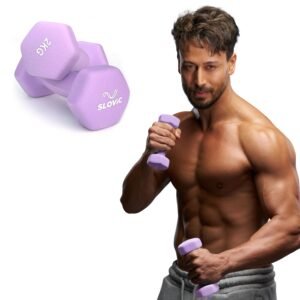 Slovic Dumbbells Set for Home Workout 4 KG [2 KG x 2]