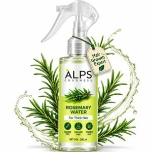 Alps Goodness Rosemary Water Spray For Hair Growth (200 ml) | Hair Spray for Regrowth | Adds Shine | Reduces Hairfall |20% Minoxidil | With 5% Salicylic Acid Prevents Dandruff