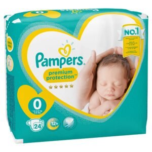 Pampers Baby Micro Diapers (1 – 2.5 Kg) – 24 Pieces