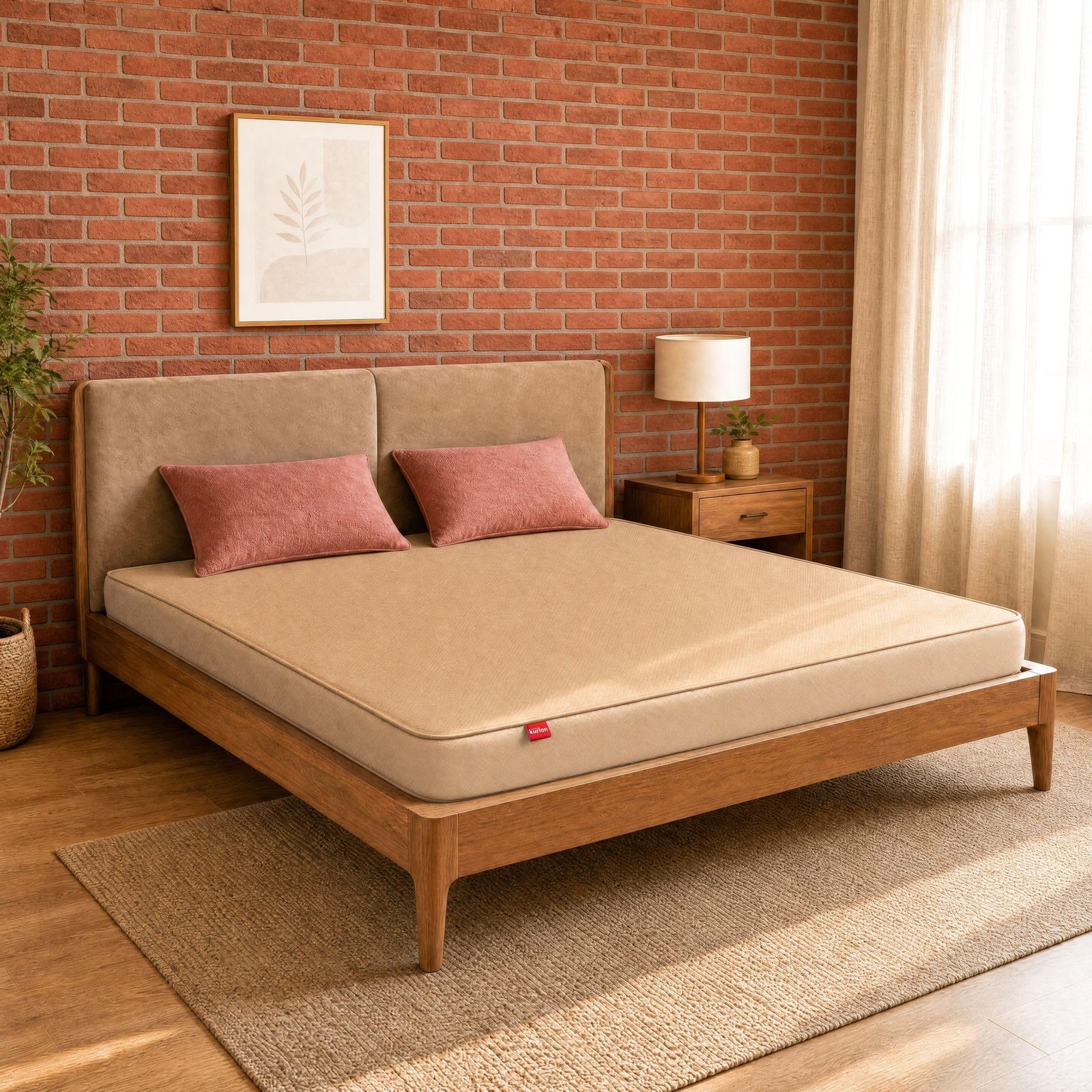 Kurlon Dual Mattress | Queen Size 78x60x4 Inches | Reversible Soft & Firm Dual Comfort – Flip Anytime | Orthopedic Spine Support | Pressure Relief | Soft Knitted Fabric | 10 Yr Warranty