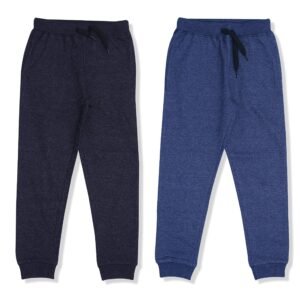 YUV Boy’s Regular Fit Track Pant – Pack of 2
