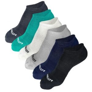 HEELIUM Bamboo Ankle Socks for Men & Women | Ultra-Soft, Odour-Free, Thin & Breathable | 3X Softer than Cotton | Sizes – M (UK 4-8) & L (UK 9-13)