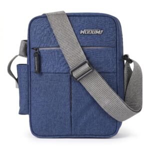 Wooum Water-Resistant Sling Bag for Men with 1 Year Warranty | Stylish Crossbody & Messenger Bag | Compact Office & Travel Side Bag | Waterproof Man Bag | Gift for Men Under 500