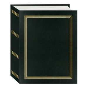Pioneer Photo Albums A4-100 Black Photo Album, 100 Pockets 4″x6″