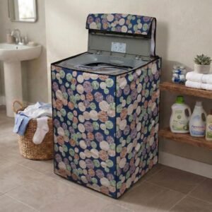 DREAM CARE Waterproof & Dustproof Washing Machine Cover Top Load & Fully Automatic Suitable for 7 kg, 7.2 kg, 7.5 kg (61 x 97 x 61 cms), Polyester