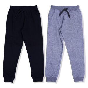 YUV Boy’s Regular Fit Track Pant – Pack of 2