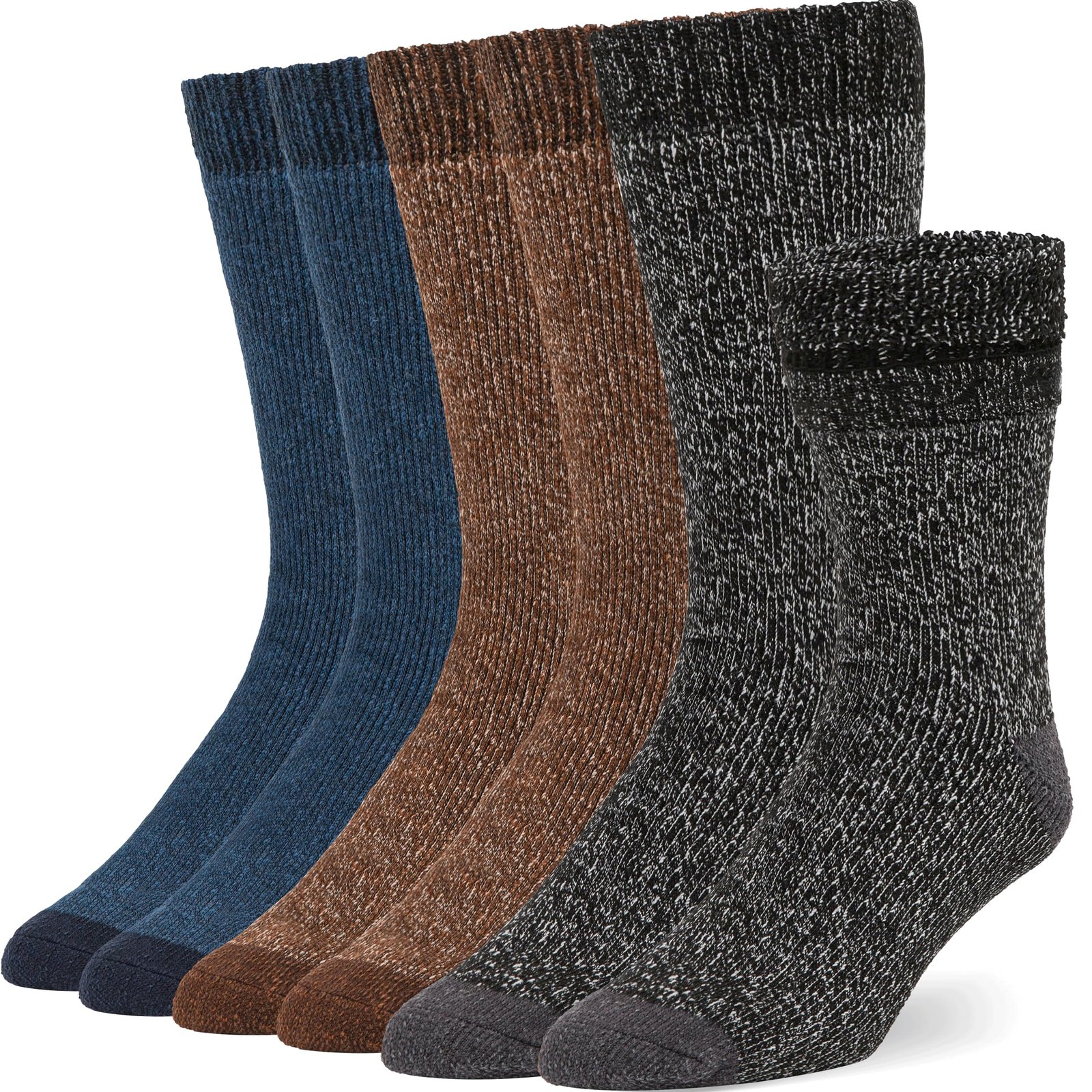 Alvada Warm Thermal Wool Socks for Winter Moisture Wicking and Breathable Cozy Boot Socks