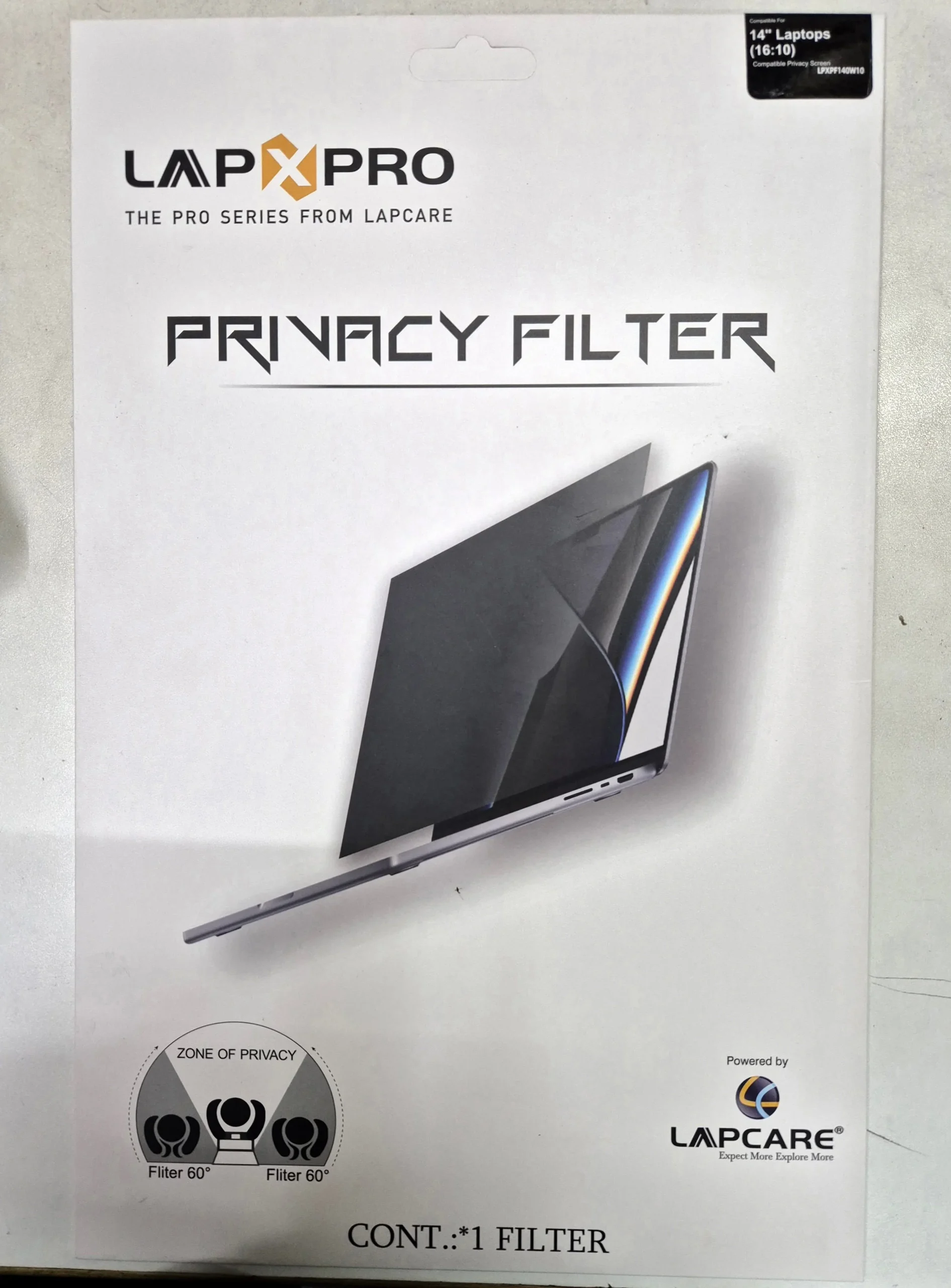 LPXPF140W10 LapxPro Privacy Filter