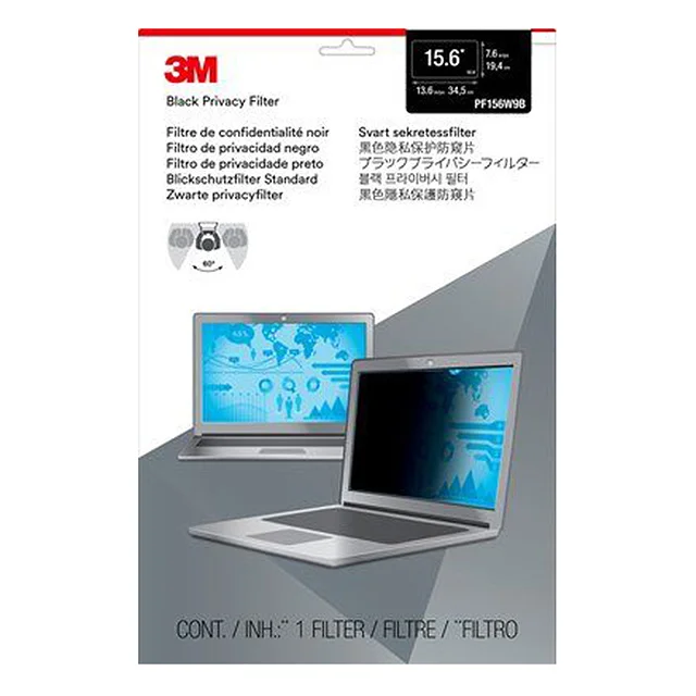 PF156W9B 3M Black Privacy Filter