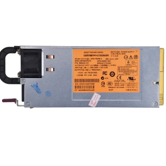 SMPS HP DPS-750RB A 511778-001 HSTNS-PD18 HPE ProLiant DL180 DL360 DL370 DL380 DL385 ML370 G6 G7 G8 750W Hot Plug PSU Server Power Supply