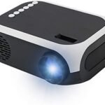 BIGASUO Mini Led Portable Smart Home Theatre Projector with LCD Support Remote Controller, Hdmi, Av, Sd, USB,You-Tube,Mini Stick with 2000Lm, Multi, B24