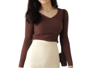 Lycra Casual Wear Full Sleeve Top for Women, Top for Girls, Regular Fit