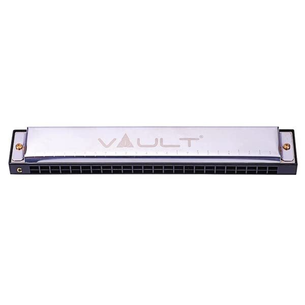Vault HA1020 Key G 24-Hole Harmonica/Mouth Oragan For Beginner & Professional
